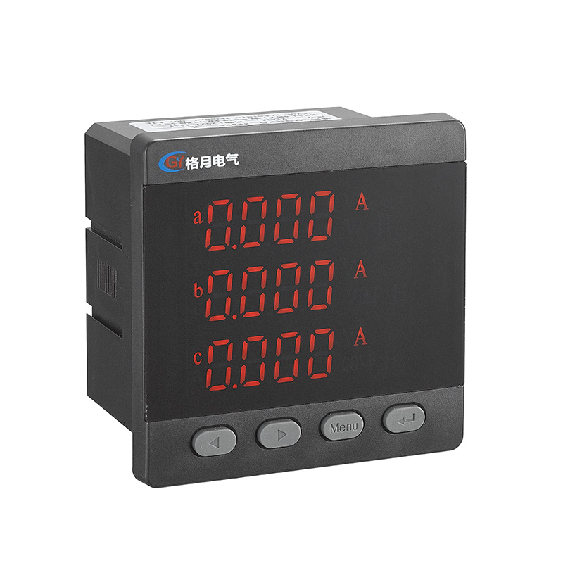 Hvordan bruger jeg en LCD-tre-fase multifunktionel meter til at styre trefaset elektricitet i alle aspekter?