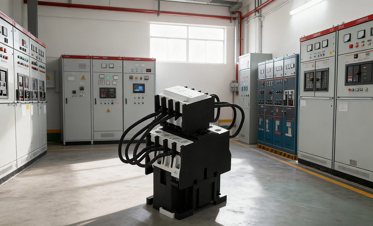 Hvilke specielle designs har det magnetiske kredsløbssystem i CJ19-seriens kontaktor til at klare den større elektromagnetiske kraft og termiske spændinger, der genereres ved hyppig omskiftning?