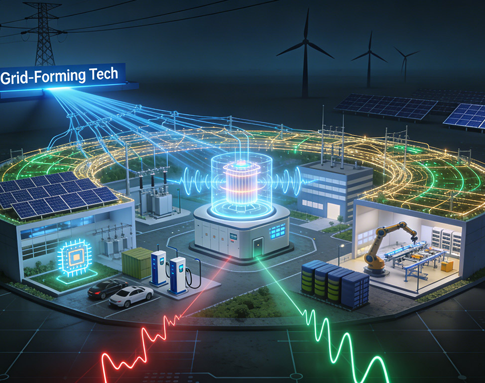 Hvad er Grid-Forming Technology? Hvordan dens migrering fra højspændingsnet til lavspændingsnet vil revolutionere industrien for kompensation for reaktiv effekt?