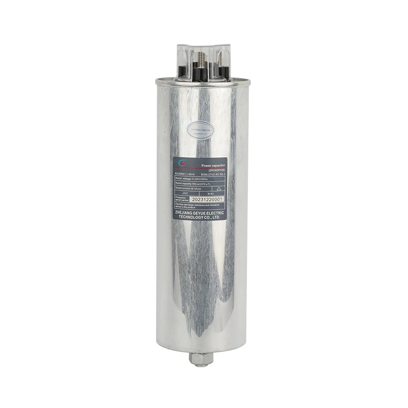 BSMJ (Y) -serie Tre-fase kompensation Trefase-cylinderkraftfaktor-kondensator