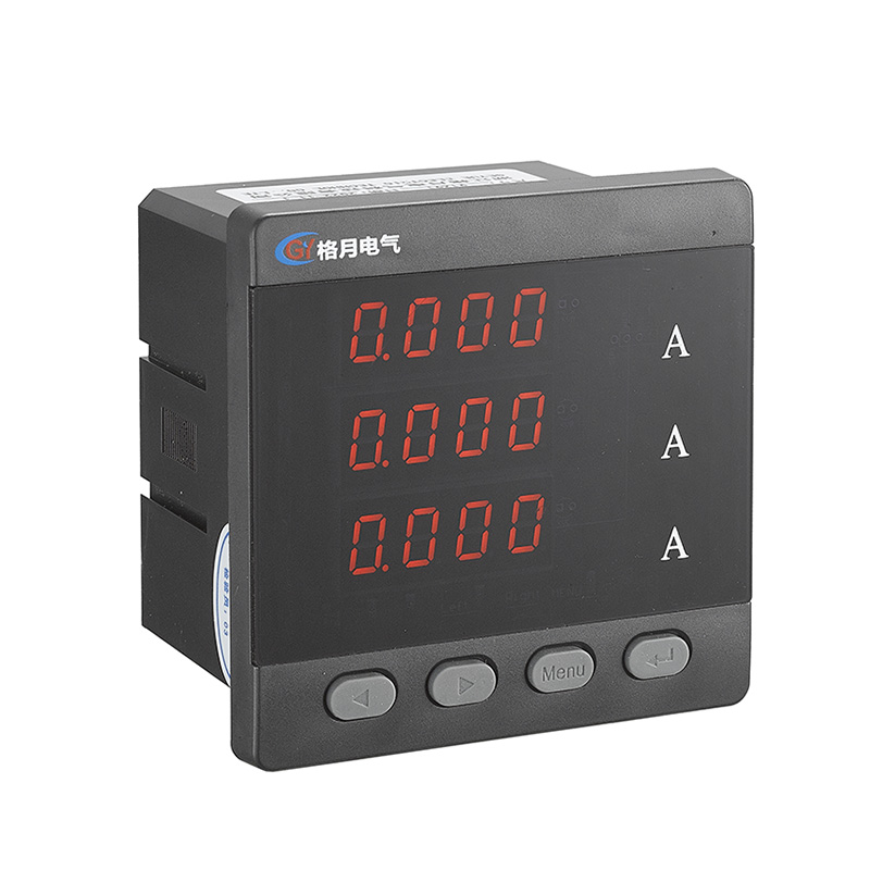 GY1941-K4-serie LED LCD AC DC RS485 TRE FASE AMMETER